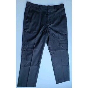 Axis Dress Pants Gray Mens Size 34x29 Straight Fit Wrinkle Resistance